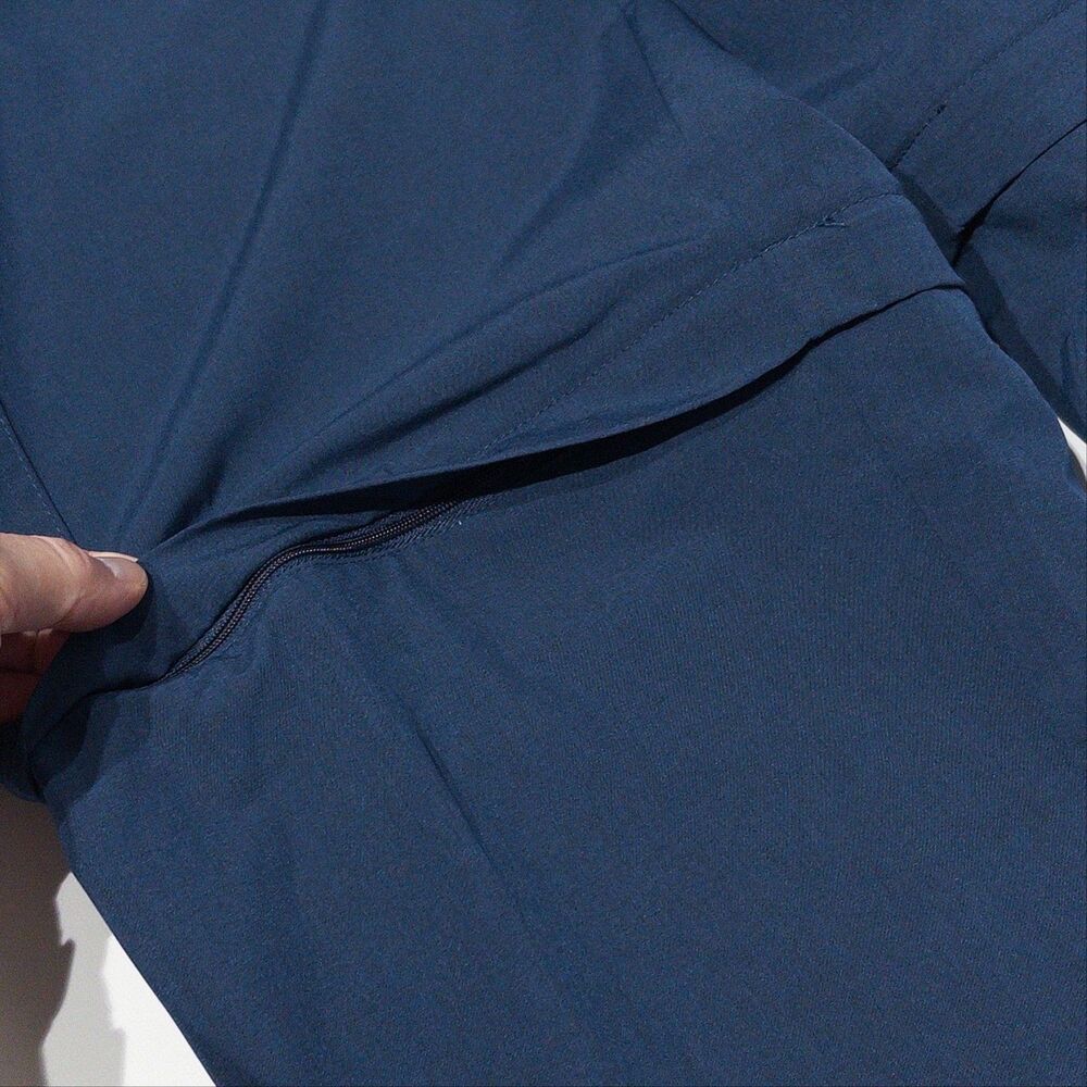 NWT $48 Reel Legends Convertible Pants Navy Blue Men Size M (32-34) 30" Inseam - Picture 7 of 7